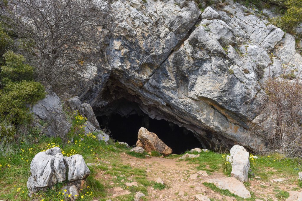 Entrance of the Corycian Cave
