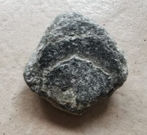 the stone is shaped like an eye