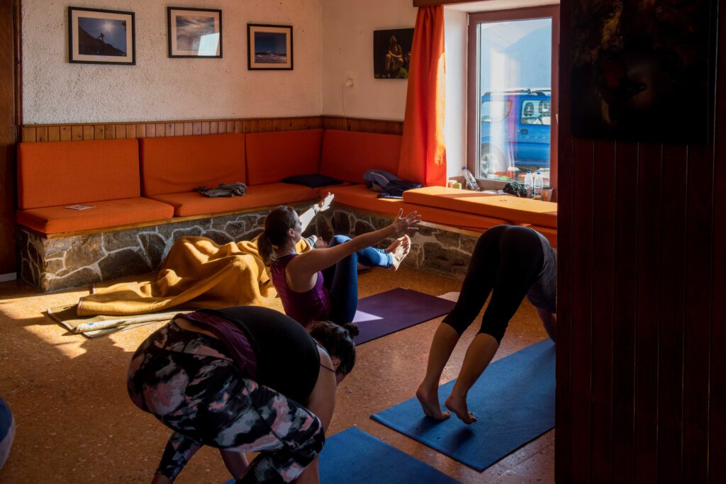 Ashtanga Yoga retreat at the White Mountains Crete